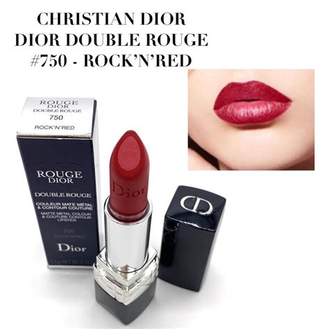 Dior Double Rouge Matte Metal Lipstick 